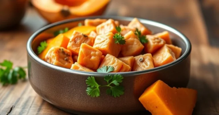 salmon and pumpkin dog food