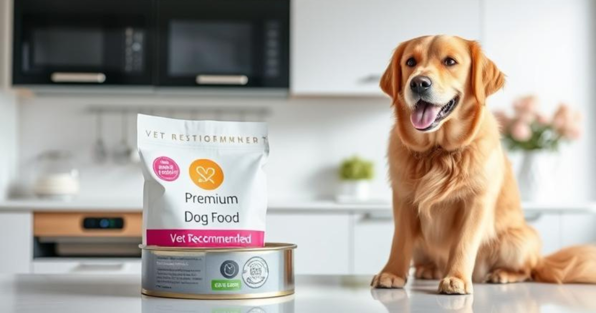 vet recommended dog food