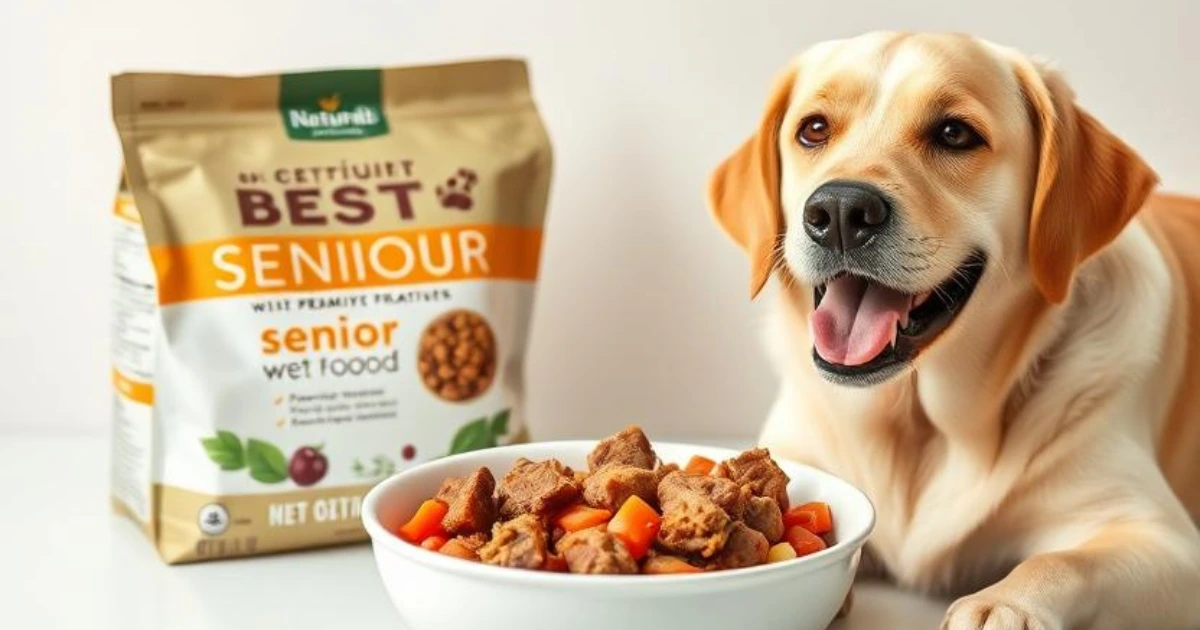 best senior wet dog food