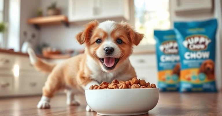 puppy chow tender and crunchy