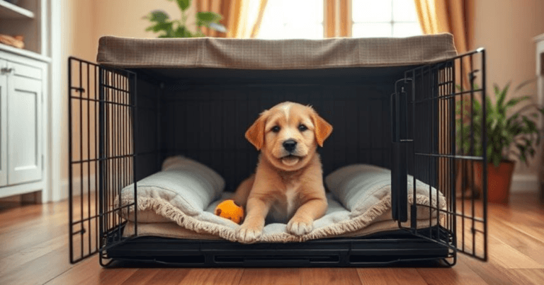 how to crate train a dog