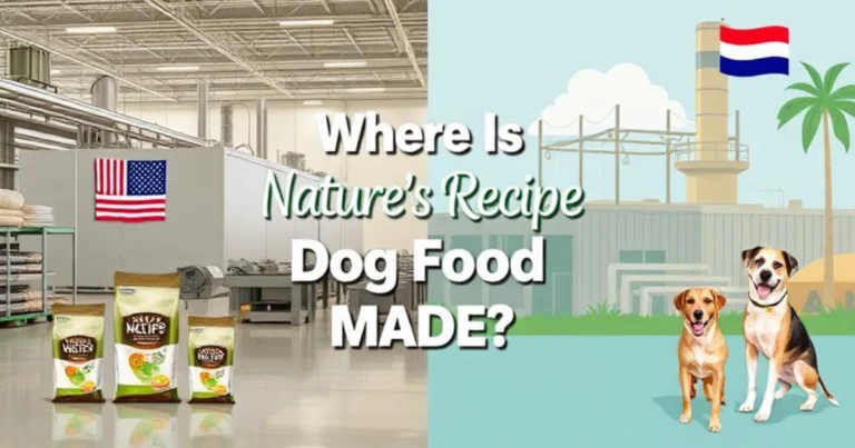 where is nature's recipe dog food made