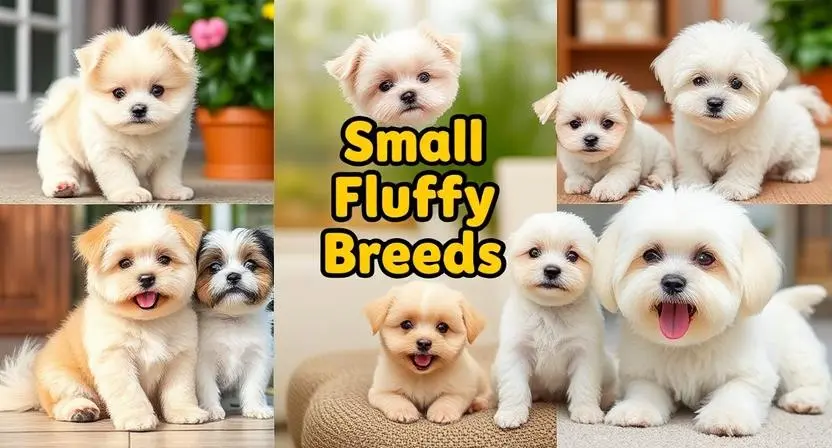 small fluffy breeds of dogs