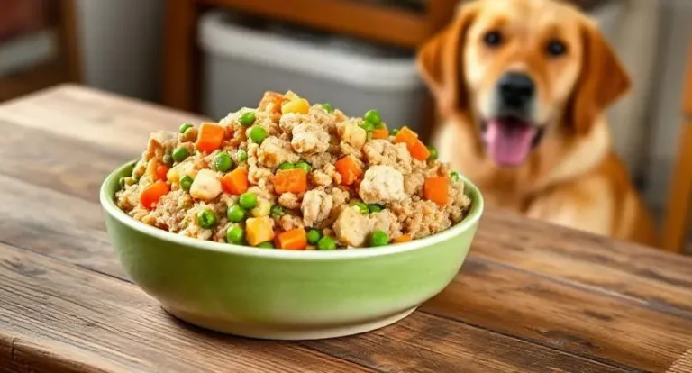 Turkey and Veggie Mash Dog Food