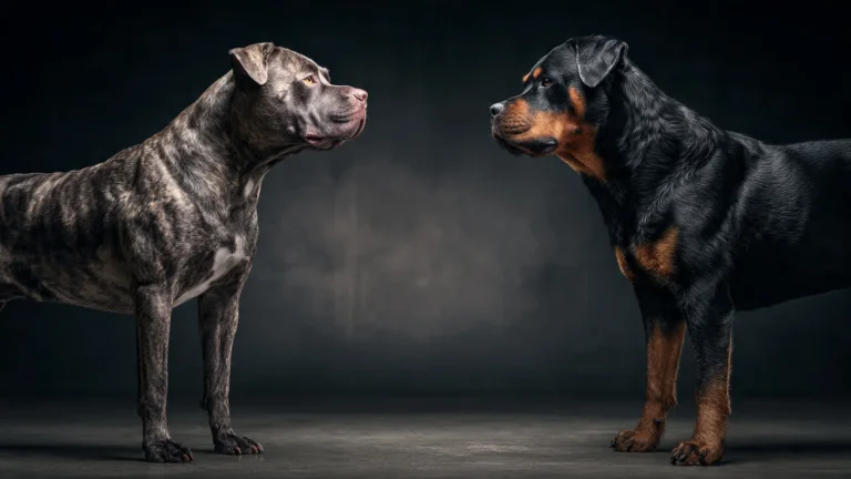 Pitbull vs Rottweiler